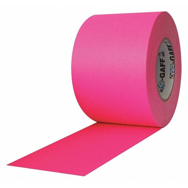 Matte Cloth Tape, 4x50yd., FL Pink Cloth, PROTAPES, Mfr# PRO-GAFF