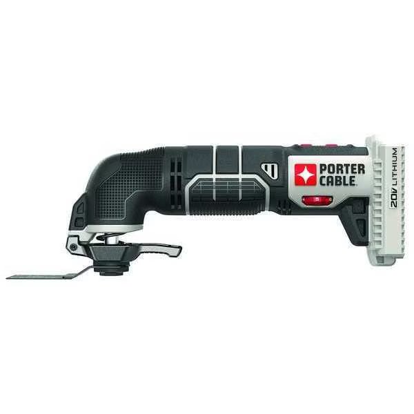 20V MAX* Cordless Variable Speed Oscillating Tool (Tool Only) with 11 pc. Accessory Set, Porter-Cable, Mfr#: PCC710B