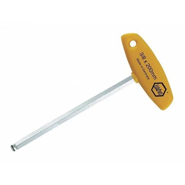 SAE T-Handle Ball Hex Key, 1/4