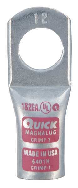 Lug Starter/Ground, 2 and 1 Crimp, Copper, FUSION, Mfr# 6401H
