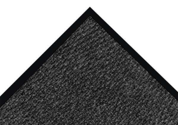 Entrance Mat, Charcoal, 3 ft. W x 4 ft. L, NOTRAX, Mfr# 136S0034CH
