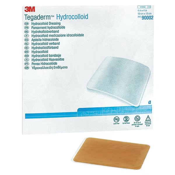 Tgdrm Hydrocollid Dressing 90002, 10, PK20, 3M, Mfr#: 90002