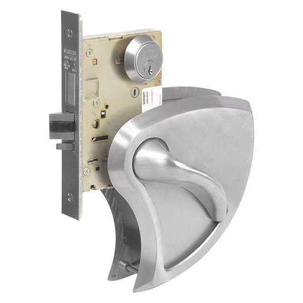Mortise Lock, Lever, Classroom Intruder, SARGENT, Mfr# SG-8239BHW-32D LHR 2 CYLINDERS