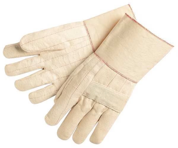 Heat Resistant Gloves, Gauntlet, L, PR, Mcr Safety, Mfr#: 9124G