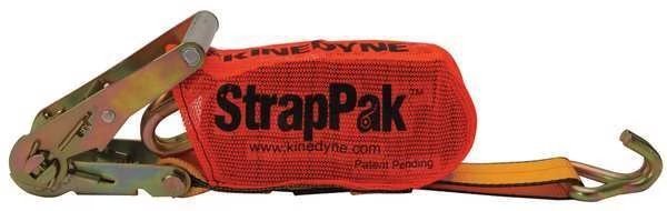 Tie-Down Strap, Ratchet, 27ft x 2In, 3335lb, Kinedyne, Mfr#: 512784PAKGRA