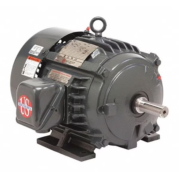 Motor, 3PH, 1HP, 1200,208-230/460, EFF 82.5, U.S. MOTORS, Mfr# H1P3D