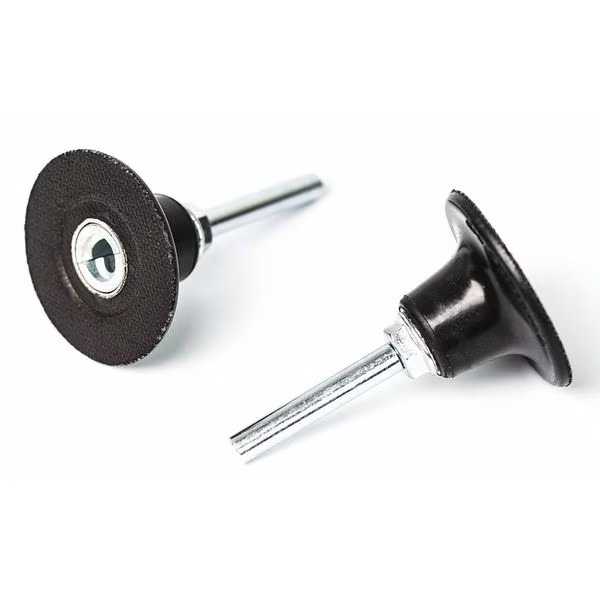 Backp Pad, 1.5 dia.x1/4, Med Pad, T Roll on, CGW ABRASIVES, Mfr# 59730