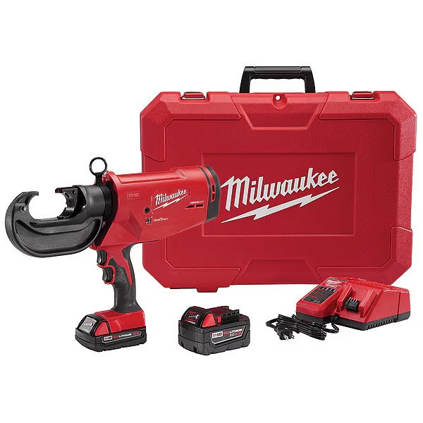 M18 FORCE LOGIC 750 MCM Crimper Kit, Milwaukee Tool, Mfr#: 2779-22