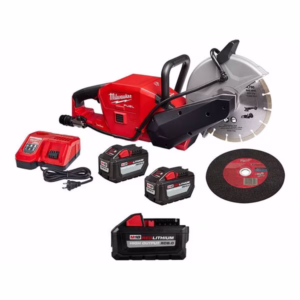 Handheld Concrete Saw, 9 in Blade Dia., Milwaukee Tool, Mfr#: 2786-22HD, 48-11-1880