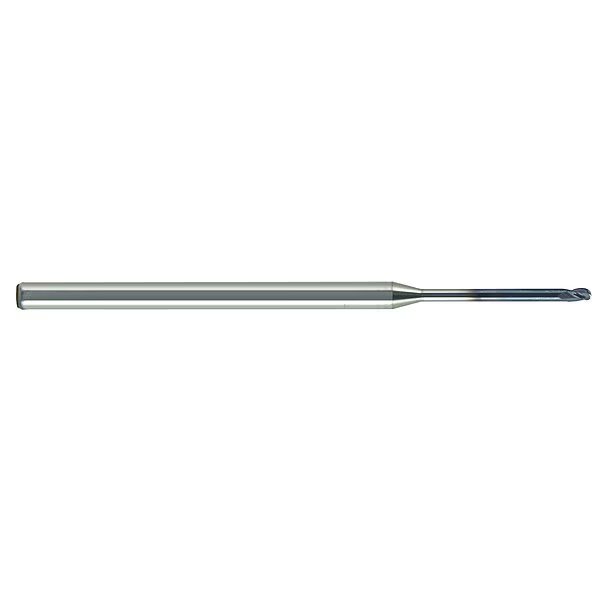 Carbide Micro End Mill, Ball, 0.03x0.045