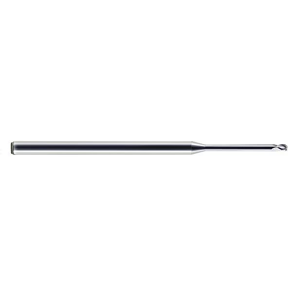 Carbide Micro End Mill, Ball, 0.04x0.06
