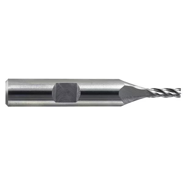 Hss Generl Purpose End Mill, Sq., 4mmx11mm, Number of Flutes: 4, MELIN TOOL CO, Mfr# CC-M6M4-TICN