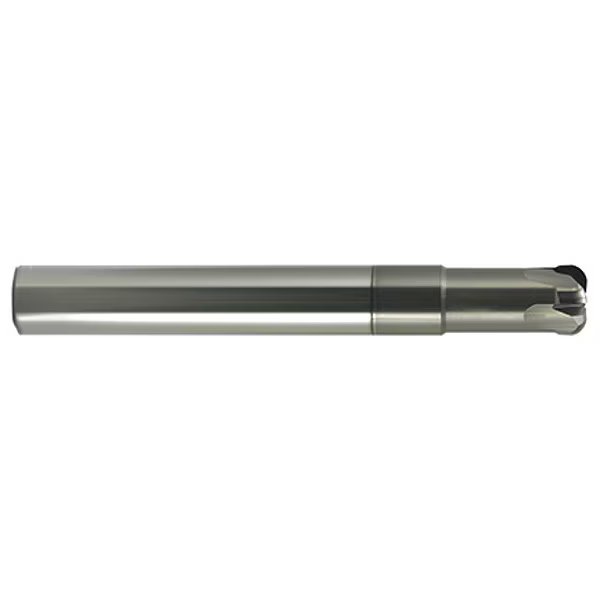 End Mill, High Feed, R1.5, 6mm x 3.8mm, Number of Flutes: 4, MELIN TOOL CO, Mfr# HXMG4-M6M6-HM