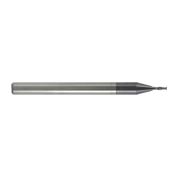 Carbide Micro End Mill, Sq., 1.5mmx4.5mm, Number of Flutes: 2, MELIN TOOL CO, Mfr# AMG-M1.5-ALTIN