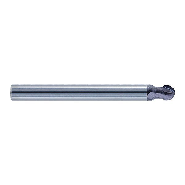 End Mill, Ball, 220 deg., 3/16