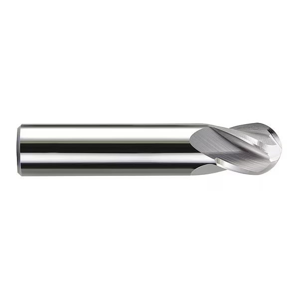 End Mill, Carbide, GP, Ball, 6mm x 12mm, Number of Flutes: 4, MELIN TOOL CO, Mfr# CCMGS-M6M6-B-ALTIN