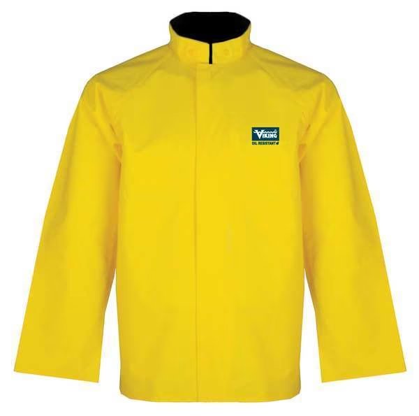 Viking Journeyman PVC Jacket Yellow, VIKING, Mfr# 5110J-XL