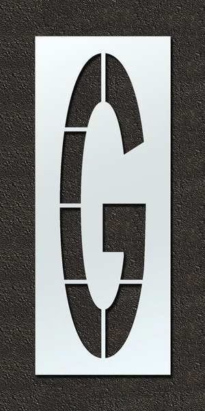 Airport Pavement Stencil, G, 144 in, RAE, Mfr# STL-108-F144G