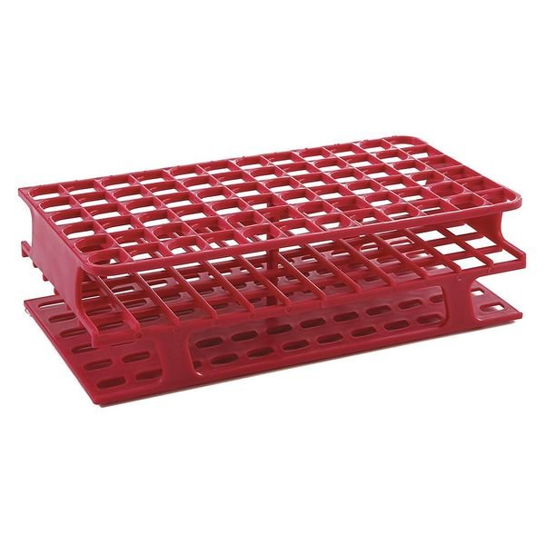 ONERACK Test Tube Rack, Slots 72x13mm, Magenta, HEATHROW SCIENTIFIC, Mfr# HS27551D