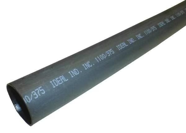 Shrink Tubing, 1.1in ID, Black, 4ft, PK5, IDEAL, Mfr# 46-354