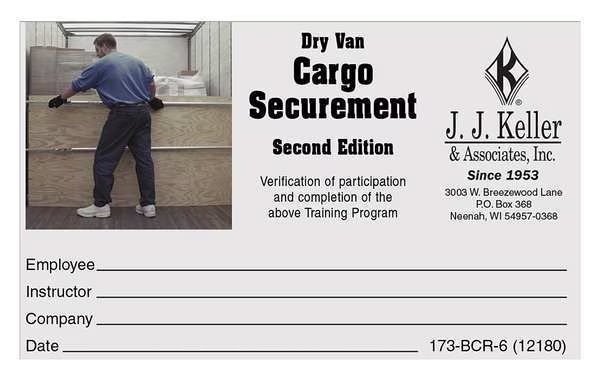 Training DVD, Regulatory Compliance, PK50, Jj Keller, Mfr#: 12180