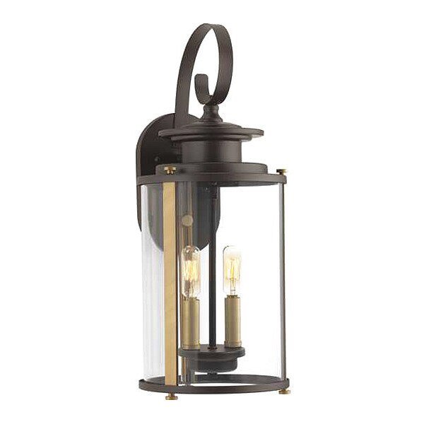 Squire Two-Light Medium Wall Lantern, Progress Lighting, Mfr#: P560037-020
