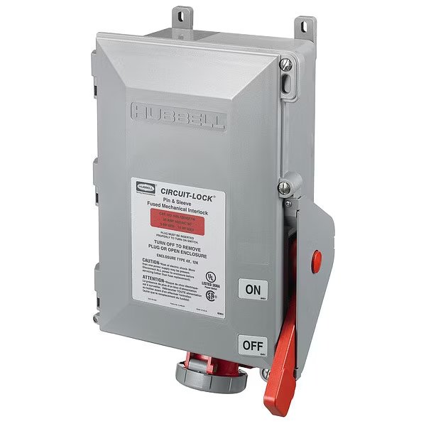 Interlock, Mechanical, Hubbell, Mfr#: HBL430MIF7W