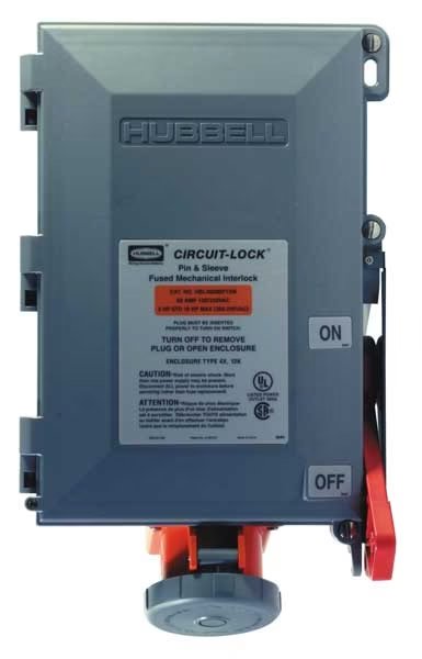 Mechanical Interlock, HUBBELL, Mfr# HBL460MIF12W