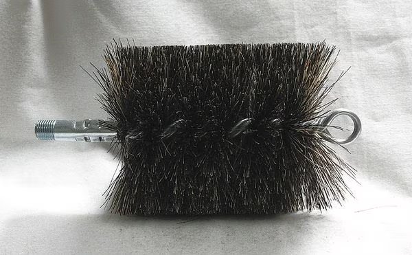 Flue Brush, Dia 6, 1/4 MNPT, Length 8, TOUGH GUY, Mfr# 3EDD6
