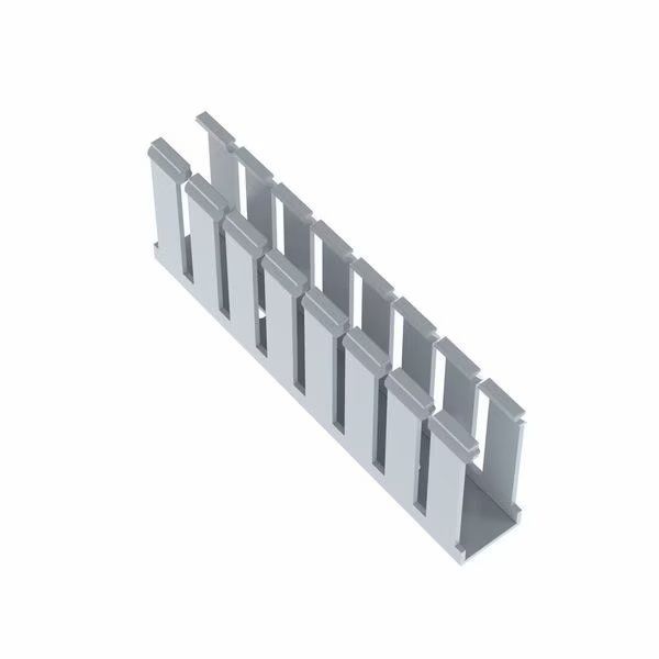 Wire Duct, Wide Slot, Gray, 1.26 W x 3 D, PANDUIT, Mfr# G1X3LG6-A