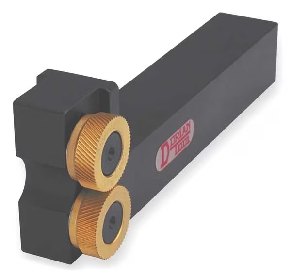 Knurling Tool, Shoulder Fixed, 5 1/8 OAL, Dorian, Mfr#: SFKT-100-4