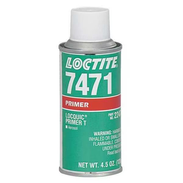 Primer, SF 7471 Series, Green, 4.5 fl oz, Aerosol Can, Loctite, Mfr#: 135337