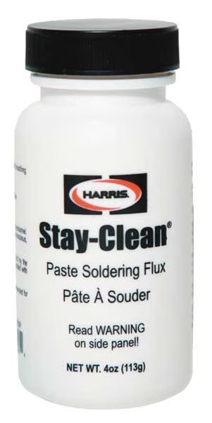 Soldering Flux, Paste, 4 oz, Below 700 F, Harris, Mfr#: SCPF4POP