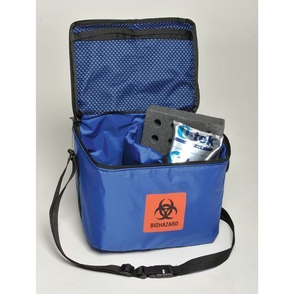 Medical Transporter Tote, 0.3 Cu-Ft, Thermosafe, Mfr#: 641