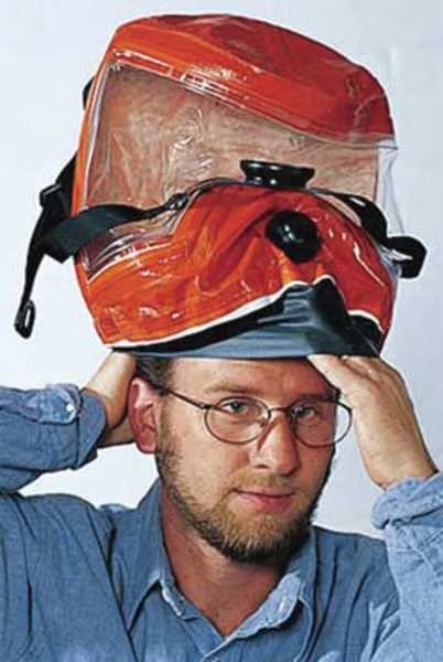 Hood, S, Red, Honeywell North, Mfr#: 968005