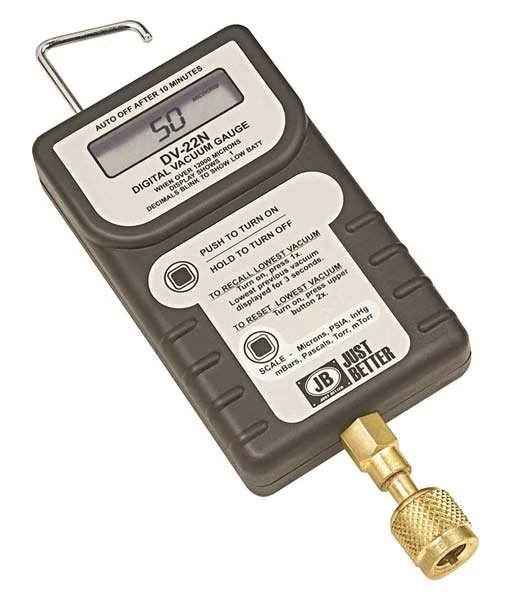 Digital Micron Gauge With Case, LCD, Jb Industries, Mfr#: DV-24N
