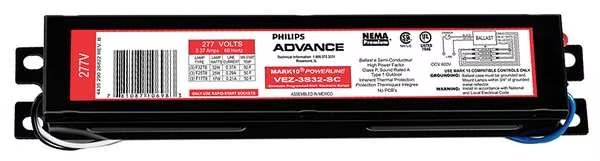 Dimming Ballast, Electronic, 277VLamp, ADVANCE, Mfr# VEZ-3S32-SC