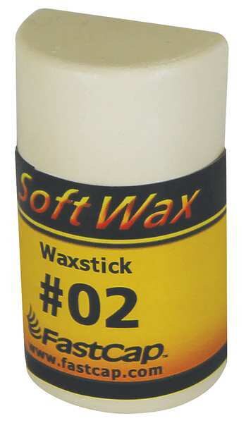 Soft Wax Filler System, 1 oz, Refill Stick, Ivory, Fastcap, Mfr#: WAX02S