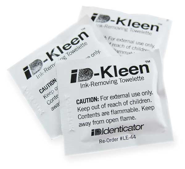 Towelettes Ink Remover, PK100, Cortech, Mfr#: LE44