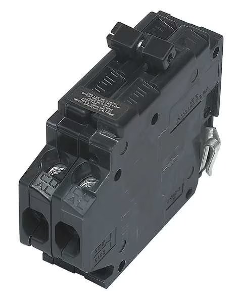 Miniature Circuit Breaker, 50, 120/240, 2 Pole, Plug In Mounting Style, Challenger Series, CHALLENGER, Mfr# UBITBA250