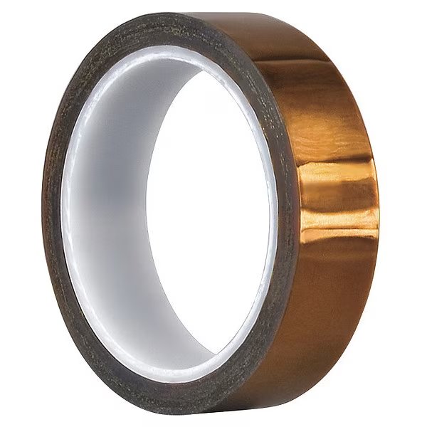 Film Tape, Polyimide, Amber, 2 In. x 36 Yd., TAPECASE, Mfr# 15C559