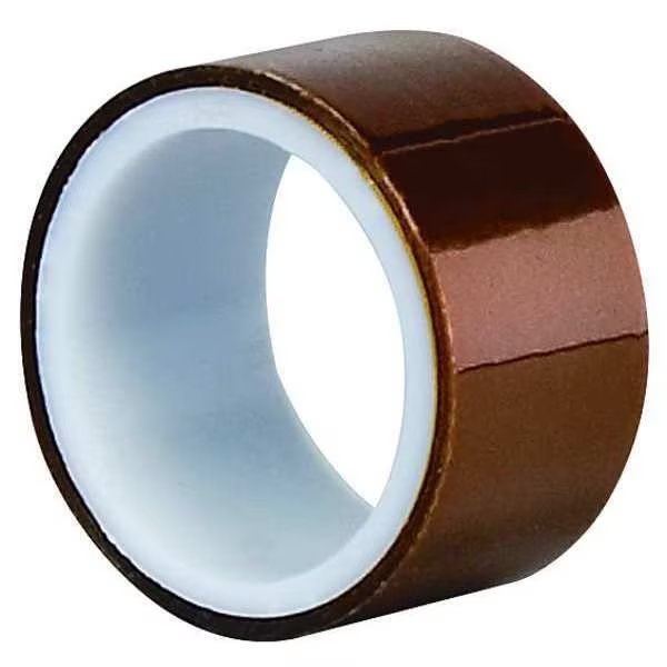 Film Tape, Polyimide, Amber, 1/2 In x 5 Yd, 3M, Mfr# 5413