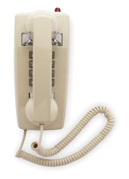 Standard Wall Phone, Ash, CETIS, Mfr# 2554W MW (AS)