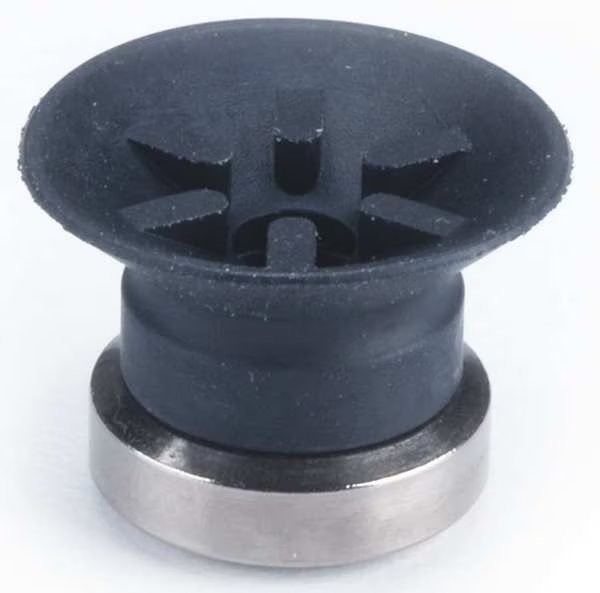Vacuum Pad, Flat With Ribs, 16mm, SMC, Mfr# ZP16CS