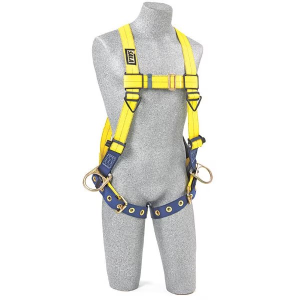 Full Body Harness, Vest Style, M, Repel(TM) Polyester, 3M DBI-SALA, Mfr# 1104889