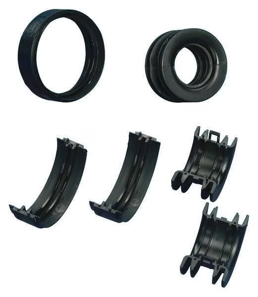 Middle Jaw, 1.410 in., Black, Polyamide, Reiku, Mfr#: PAMBB-36F/G