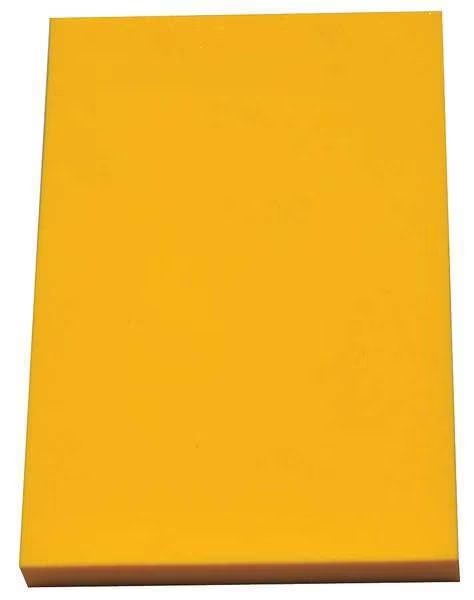 Foam Sheet, Crosslink, 12 in W, 24 in L, 3/4 in Thick, Yellow, EnjoyTool select, Mfr# 1001345Y