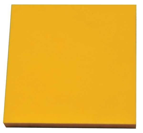 Foam Sheet, Crosslink, 24 in W, 24 in L, 1/4 in Thick, Yellow, EnjoyTool select, Mfr# 1001321Y