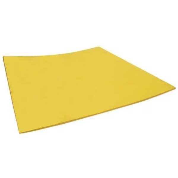 Foam Sheet, Crosslink, 48 in W, 96 in L, 3/8 in Thick, Yellow, EnjoyTool select, Mfr# ZUSA-XPE-194