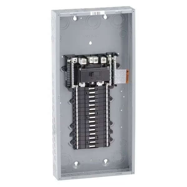 Load Center, 30 Spaces, 200 A Amps, 120/240V AC, QO Circuit Breaker Type, SQUARE D, Mfr# QO130M200P